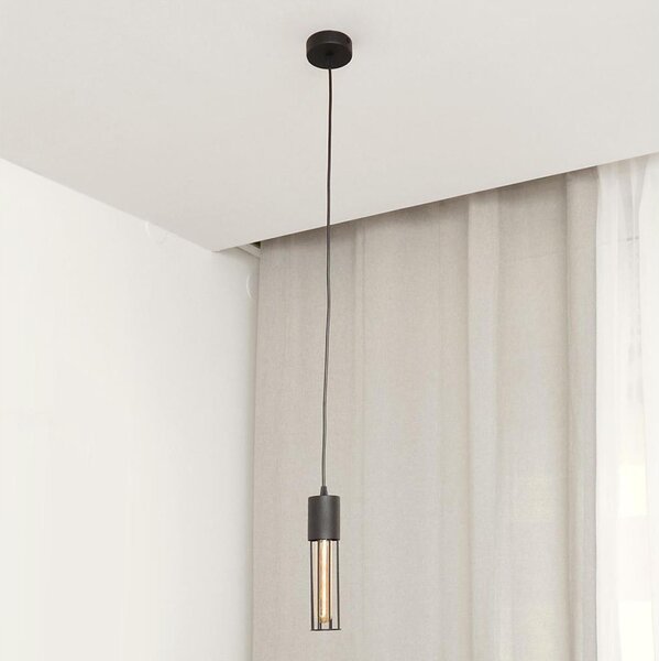 Lustr na lanku MELODY 1xE27/15W/230V černá