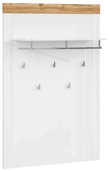 ŠATNÍ PANEL, bílá, dub wotan, 92,5/132/24,5 cm Carryhome - Šatní panely