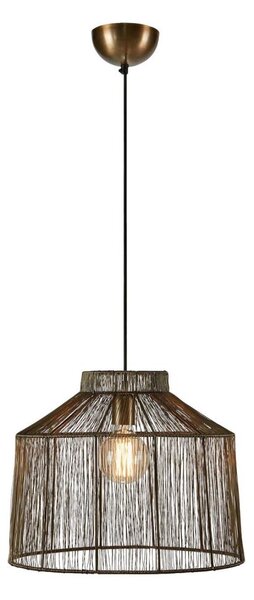 Markslöjd 108667 - Lustr na lanku CAPANNA 1xE27/40W/230V mosaz