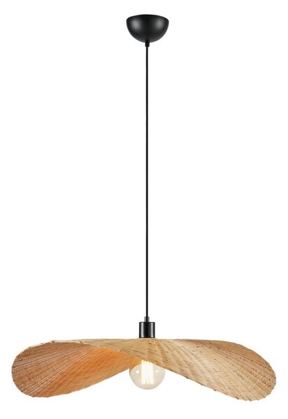 Markslöjd 108677 - Lustr na lanku RAYO 1xE27/40W/230V béžová/bambus
