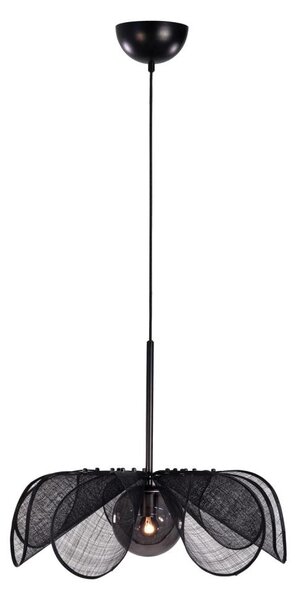 Markslöjd 108660 - Lustr na lanku STYRKA 1xE27/40W/230V pr. 63 cm černá
