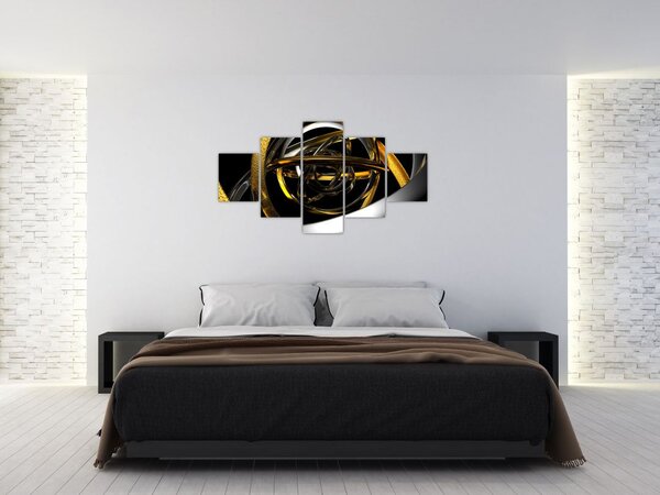 Obraz moderní abstrakce (125x70 cm)