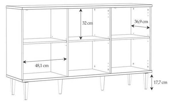 Komoda Calasetta š: 150 cm