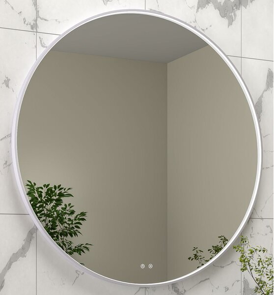 EBS Deira Zrcadlo kulaté 120 cm, kartáčovaný gunmetal DEIRAZLEDSGGK