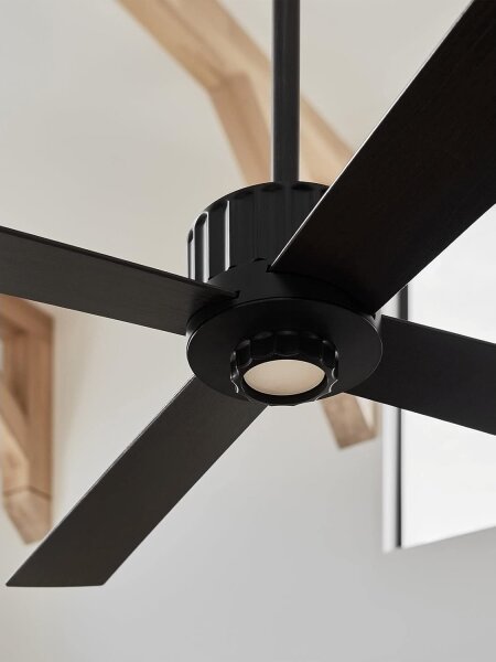 Lucci air 213170 - LED Stropní ventilátor NEWPORT wenge/hnědá + dálkové ovládání