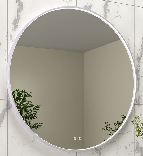 EBS Deira Zrcadlo kulaté 100 cm, kartáčovaný gunmetal DEIRAZ100GGK