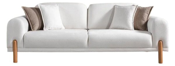 Rozkládací pohovka Clasy (krémová). Akce -25%