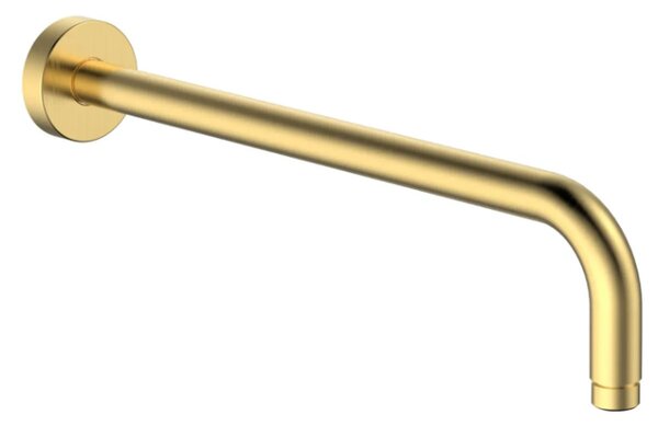 Kielle Sprchové rameno 36 cm, kartáčovaná zlatá 20201026