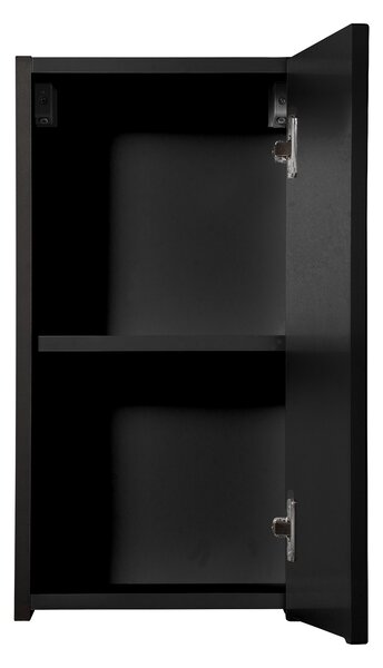 Závěsná skříňka do koupelny NOVA Black 83-30-1D