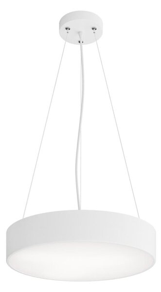 Lustr na lanku CLEO 3xE27/24W/230V pr. 40 cm bílá