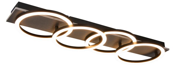 STROPNÍ LED SVÍTIDLO, 76/23/8 cm Novel - Stropní svítidla