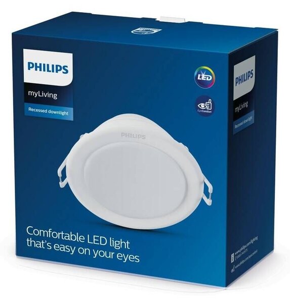Meson podhledové LED svítidlo 5,5W 500lm 3000K 9,5cm kulaté IP20, bílé
