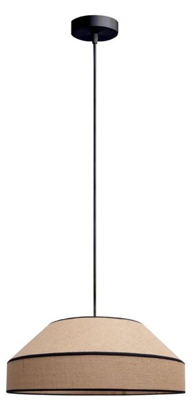 Lustr na lanku MANISO 1xE27/60W/230V pr. 45 cm béžová