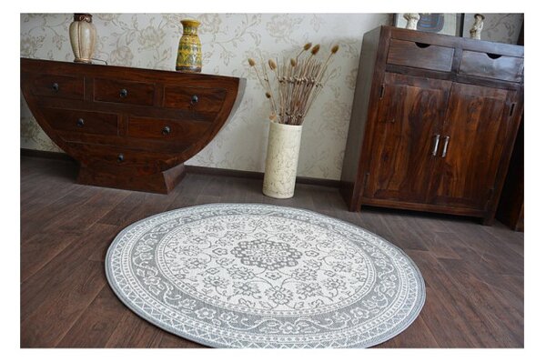 Koberec SIZAL FLAT kruh 48691/637 Vitráž