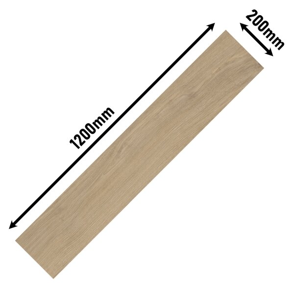 Taptik wood honey 120 x 20 cm světle hnědá 1m²