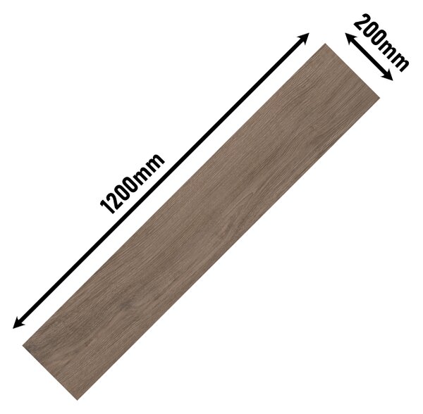 Taptik wood brown 120 x 20 cm tmavě hnědá 1m²