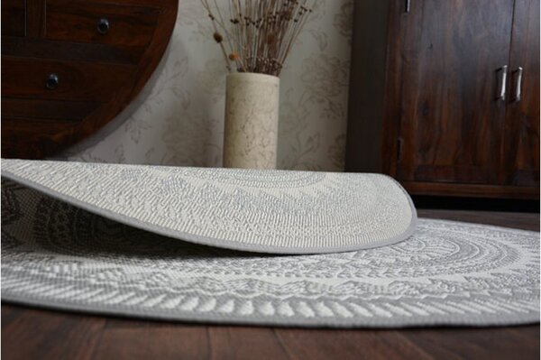 Koberec SIZAL FLAT kruh 48695/637 Vitráž