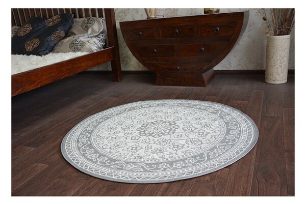 Koberec SIZAL FLAT kruh 48691/637 Vitráž