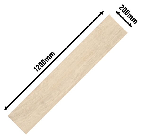 Taptik wood beige 120 x 20 cm světle béžová 1m²