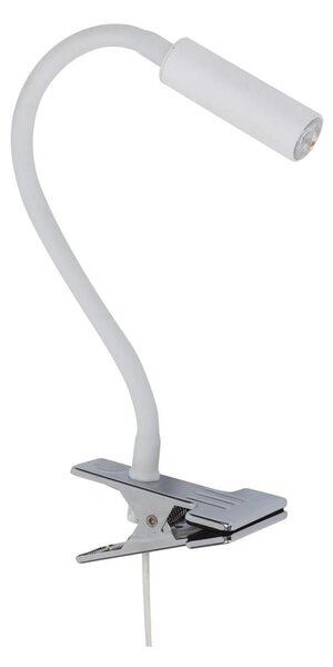 LED Lampa s klipem LAGOS 1xG9/3W/230V bílá
