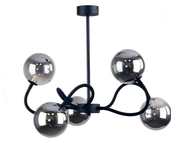Lustr na tyči BELLA 5xG9/8W/230V