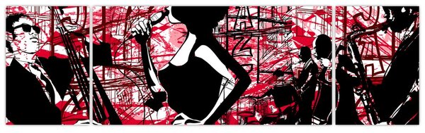 Obraz - Jazz (170x50 cm)