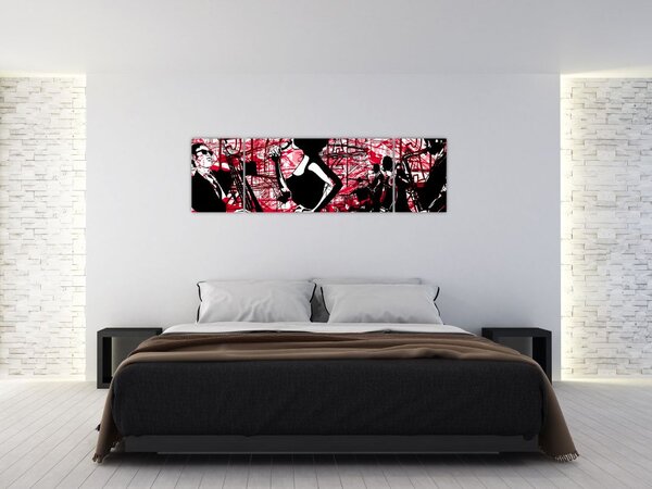 Obraz - Jazz (170x50 cm)