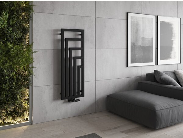 Mexen Alaska, topné těleso 1216x440 mm, 549 W, černá, W205-1216-440-00-70