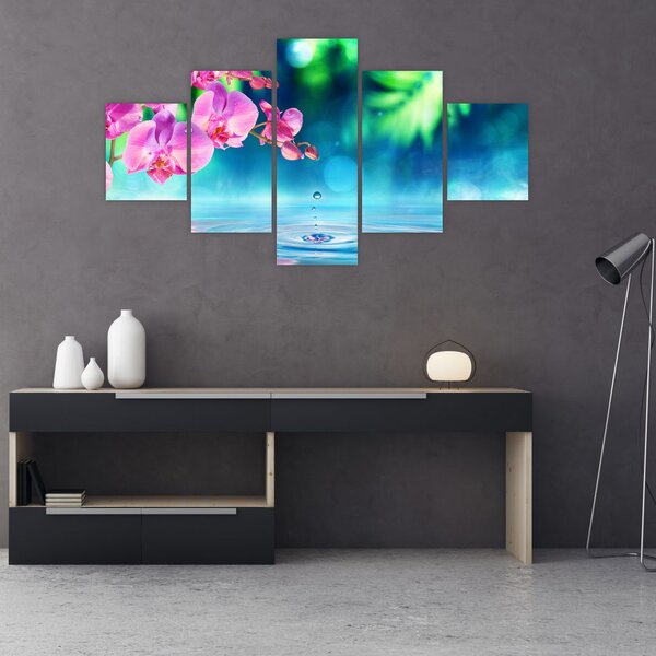 Obraz - Orchidej (125x70 cm)