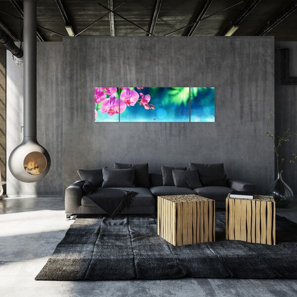 Obraz - Orchidej (170x50 cm)