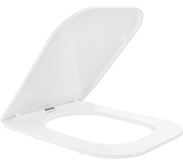 Mexen deska pomalu klesající slim, duroplast, bílá lesk - 39060100