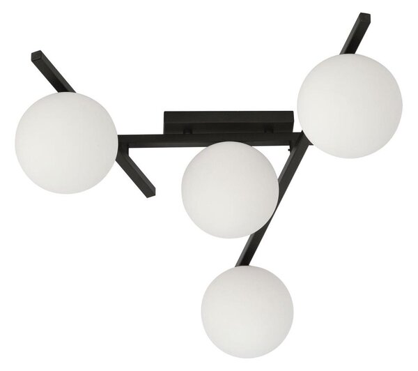 Stropní svítidlo SMART 4xE14/10W/230V černá/bílá