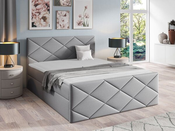 Kontinentální postel Guillermo, Rozměr postele: 120x200, Barva:: Kameleon 48 5903211087790