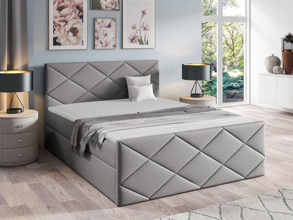 Kontinentální postel Guillermo, Rozměr postele: 120x200, Barva:: Kameleon 48 5903211087790