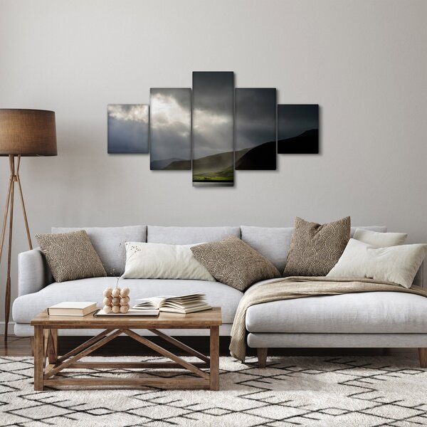 Obraz blížící se bouřky (125x70 cm)