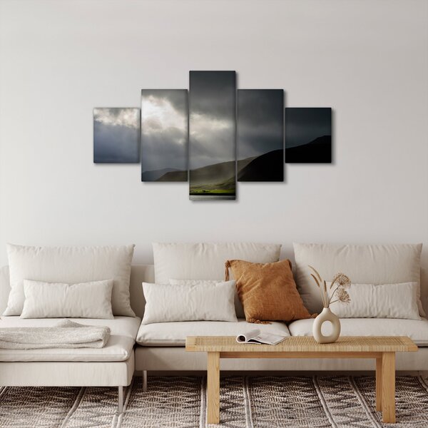 Obraz blížící se bouřky (125x70 cm)