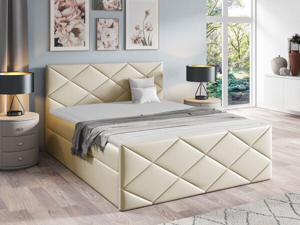 Kontinentální postel Guillermo, Rozměr postele: 120x200, Barva:: Kameleon 48 5903211087790