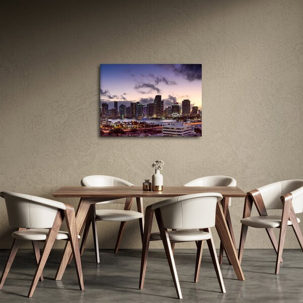 Obraz - mrakodrapy velkoměsta (70x50 cm)