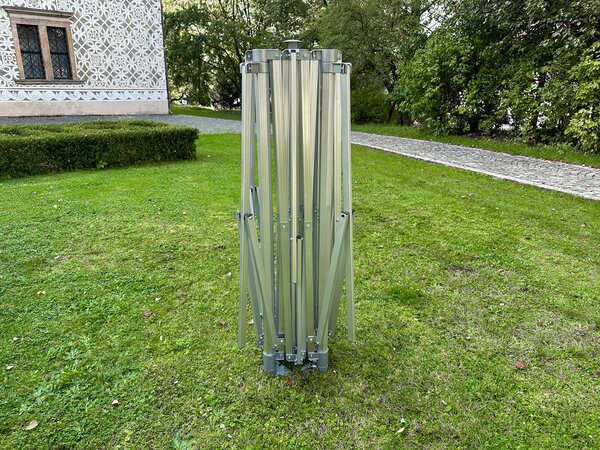 Nůžkový párty stan 3x3 m TENTino BH FLY TENT (bez bočnic) Barva opláštění: 1A - BÍLÁ