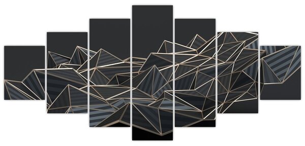 Obraz abstrakce (210x100 cm)