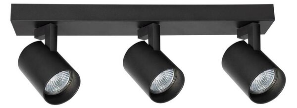 Bodové svítidlo VOLF 3xGU10/10W/230V černá