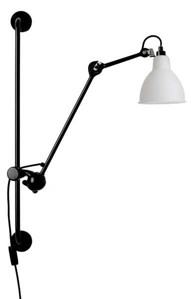 Nástěnná Svítidla Lampe Gras, 201 Round, Černá, Obývací pokoj, Kov, Design