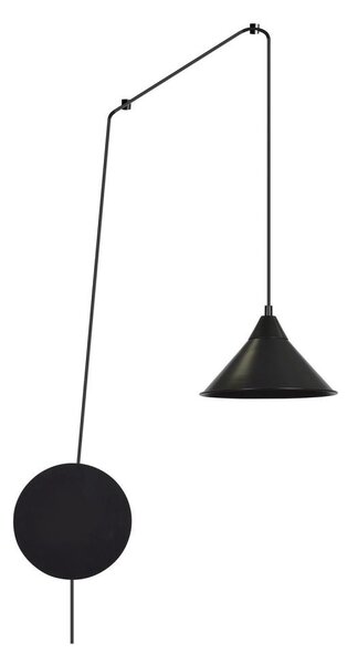 Lustr na lanku ABRAMO 1xE27/15W/230V černá