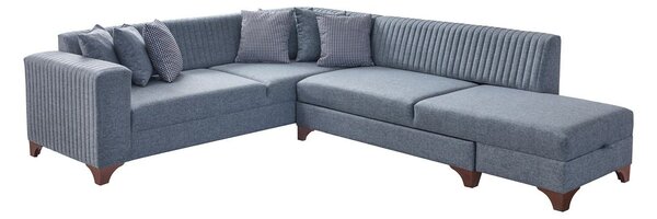 Rohová sedačka Westy (šedá) (P). Akce -25%