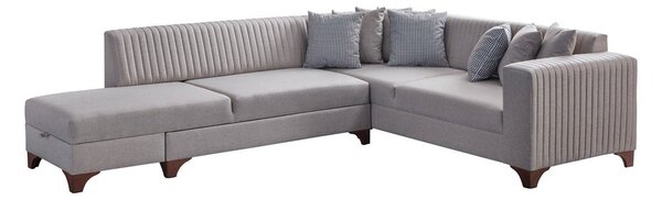 Rohová sedačka Westy (krémová) (L). Akce -25%