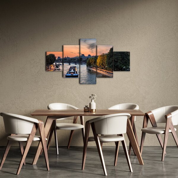 Obraz - loď na vyhlídkové plavbě (125x70 cm)
