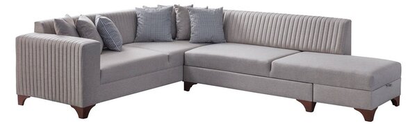 Rohová sedačka Westy (krémová) (P). Akce -25%