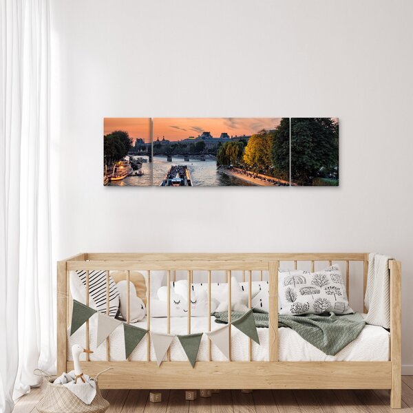 Obraz - loď na vyhlídkové plavbě (170x50 cm)