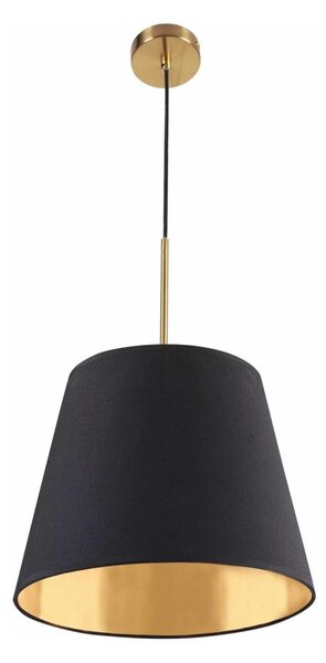 Lustr na lanku ELENA 1xE27/20W/230V černá