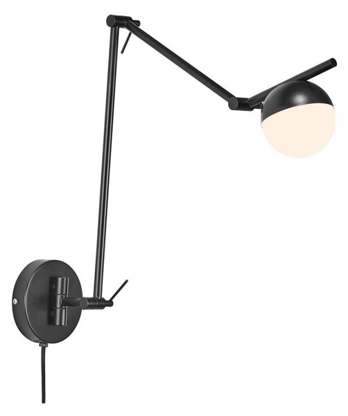 Nordlux - Nástěnná lampa CONTINA 1xG9/5W/230V černá